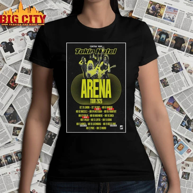 Tokio Hotel Arena Tour 2026 Limited Poster shirt