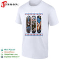 Tony Hawk signature series skateboard eagle American flag shirt