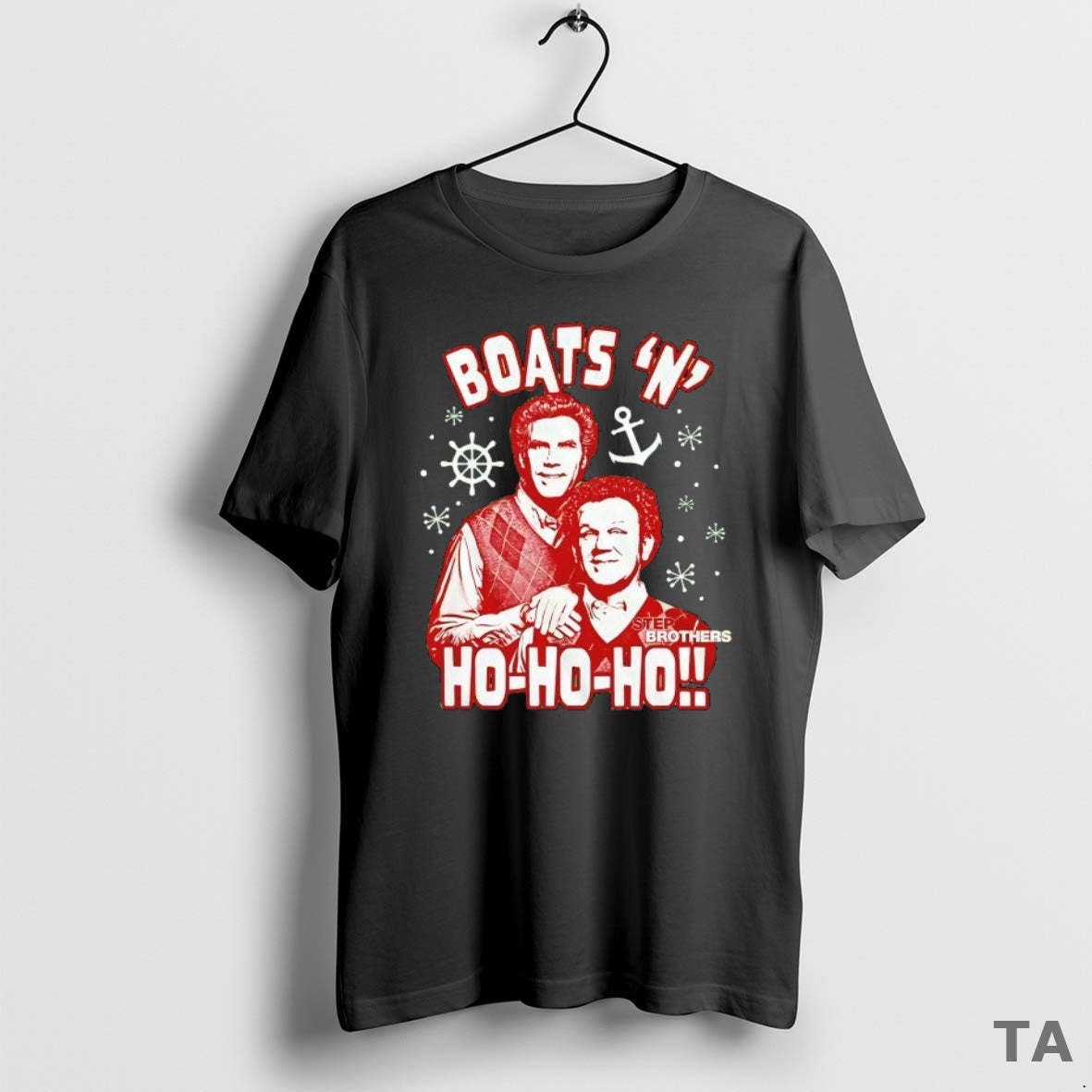 Top Boats N Ho Ho Ho Step Brothers T Shirt Sweater Hoodie, Sweatshirt | RetroVerseTees.com