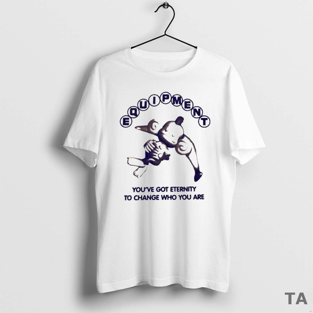 Top Equipment Monkey Youve Got Eternity Circle T Shirt Sweater