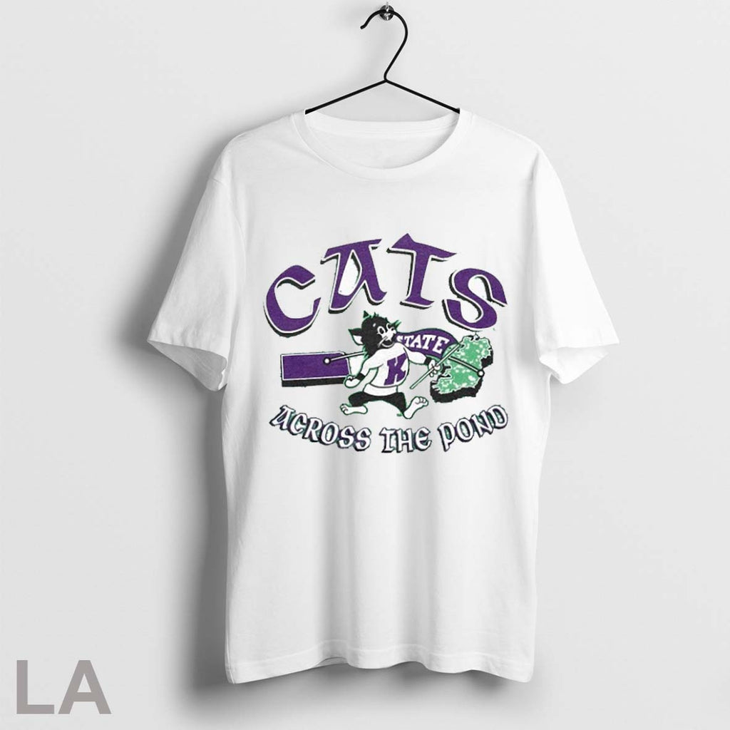 Top Kansas State Wildcats Cats Across The Pond In Ireland Mascot T Shirt