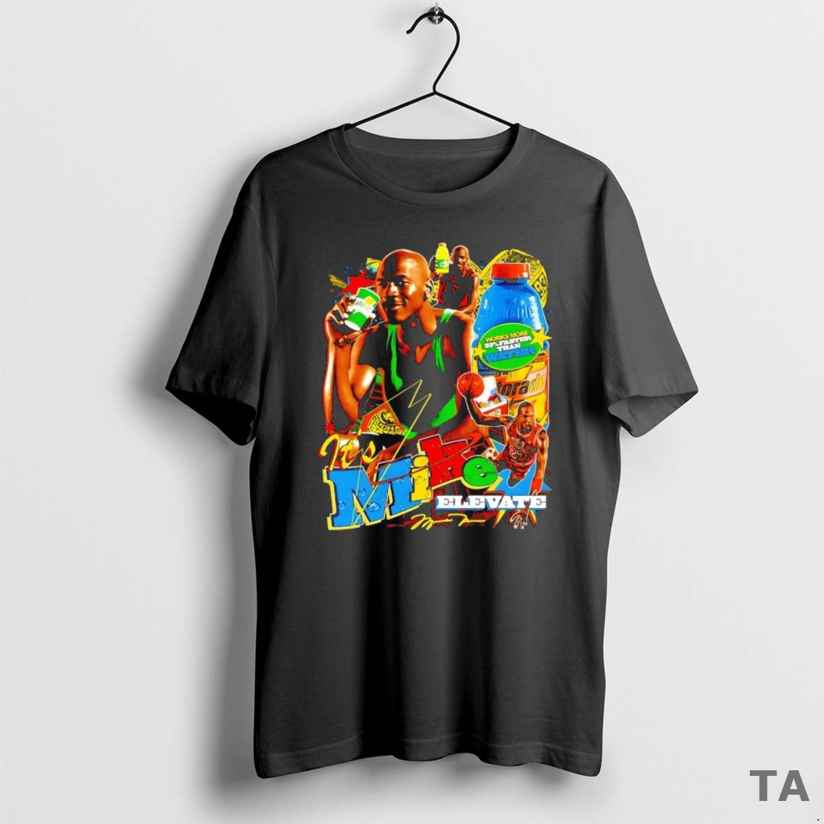 Top Thirst Like Mike Elevate Graphic T Shirt Sweater Hoodie, Sweatshirt | RetroVerseTees.com