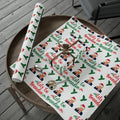 Top Trump Christmas Wrapping Paper for Gifts - Trump Maga Gift - Funny Let's Go Brandon Biden Trump Wrapping Paper Santa...