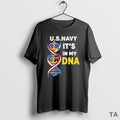 Top Us Navy The United States Its In My Dna T Shirt Sweater Hoodie, Sweatshirt | RetroVerseTees.com