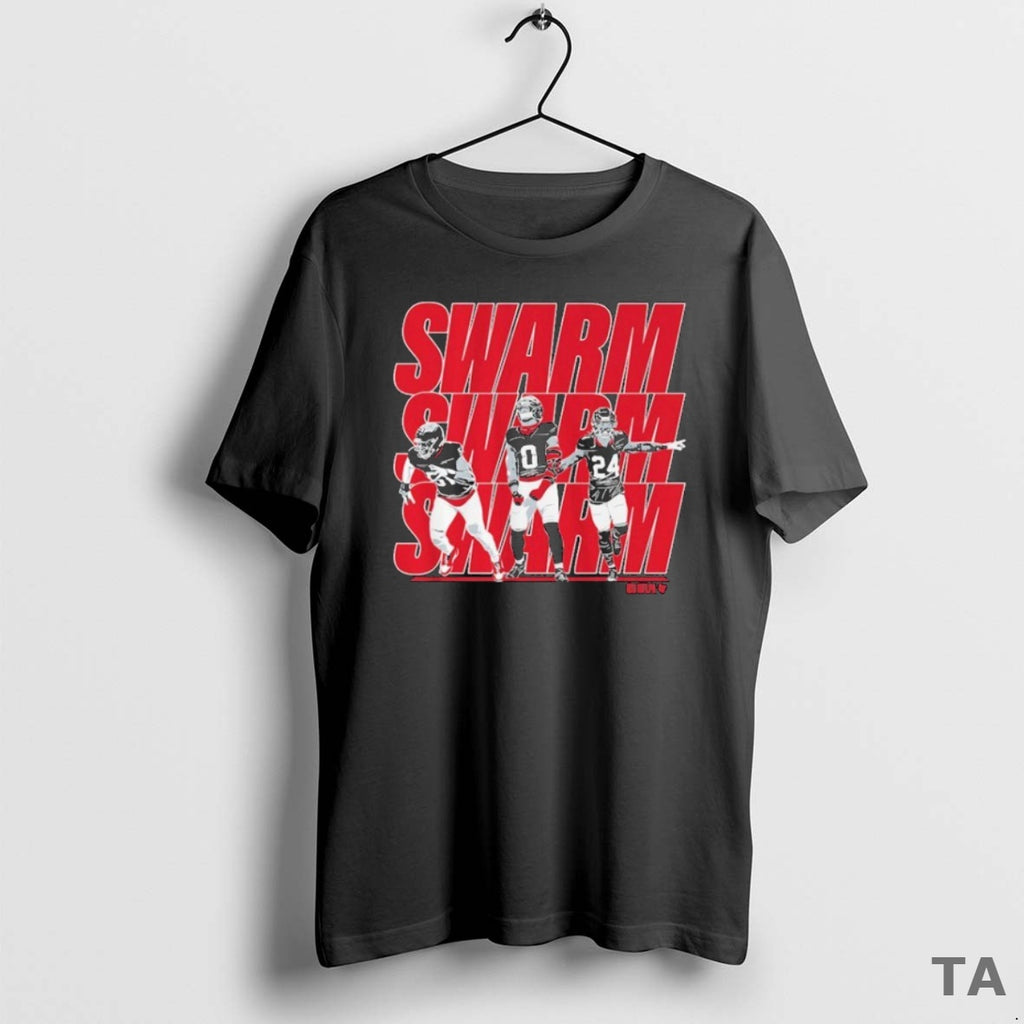 Top Will Anderson Jr Azeez Al Shaair Derek Stingley Jr Swarm T Shirt Sweater