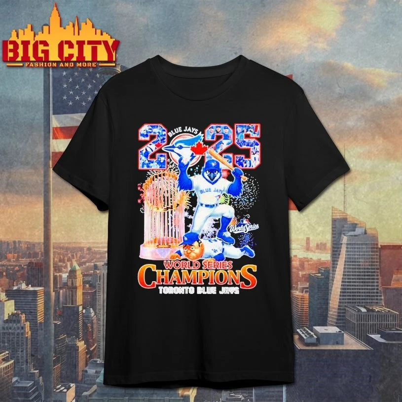 Toronto Blue Jays Stomp Los Angeles Dodgers 2025 Baseball World Series Champions Mascot Shirt