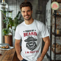 Touch My Beard And Tell Me I'm Pretty Beard Dad T Shirt Hoodie Sweater Dads With Beards g Funny Dad Fathers Day Dad Life...