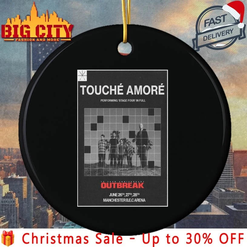 Touche Amore Manchester BEC Arena Poster shirt