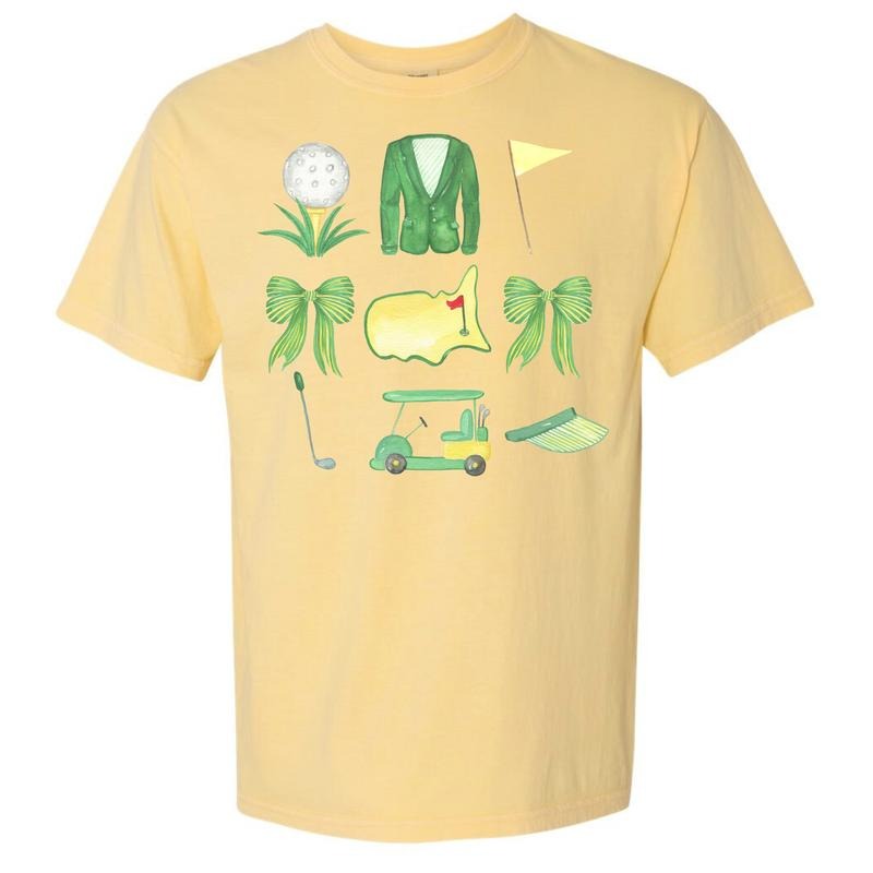 Tournament Golf Collage Comfort Colors T-Shirt 'NLB' Hoodie, Sweatshirt | RetroVerseTees.com