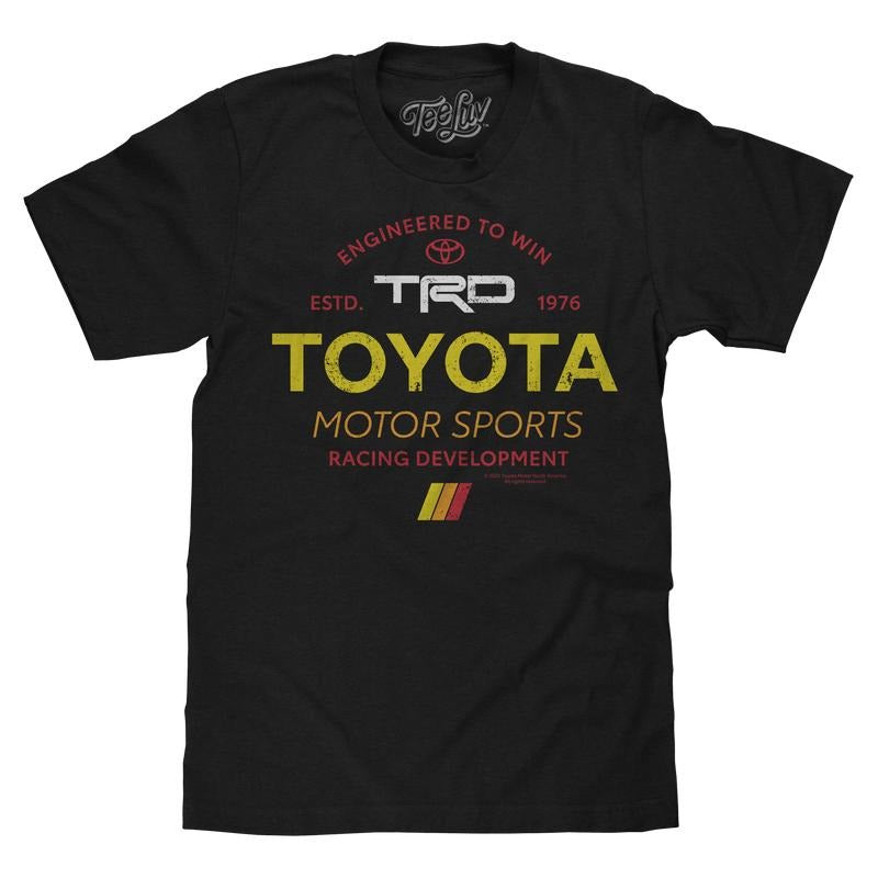 Toyota TRD Motor Sports Racing Development T-Shirt - Black men gifts Hoodie, Sweatshirt | RetroVerseTees.com