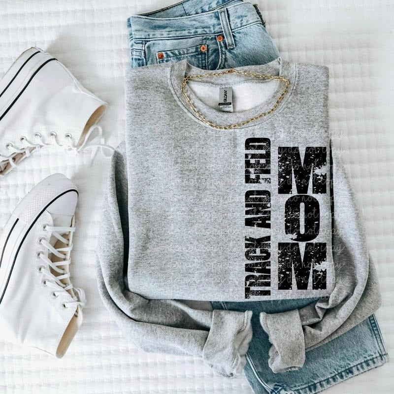 Track Mom DTF Transfers - THIS IS NOT A SHIRT Hoodie, Sweatshirt | RetroVerseTees.com