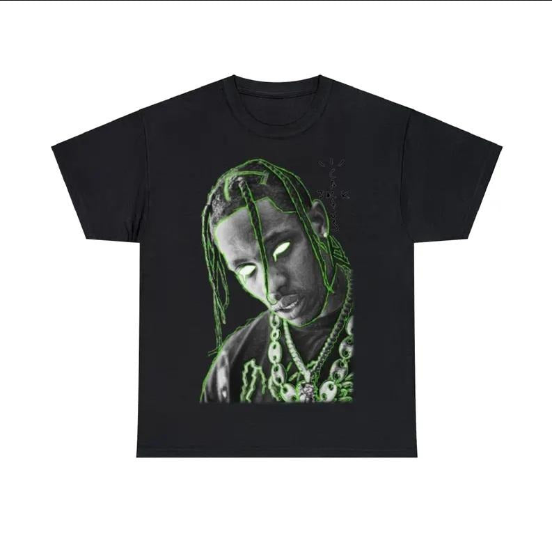 Travis Hip Hop Rap Graphic Tee Hoodie, Sweatshirt | RetroVerseTees.com