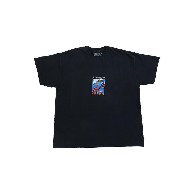 Travis Scott Astroworld Roller Coaster Tee Black (93665-231) Men's Size S-2XL Hoodie, Sweatshirt | RetroVerseTees.com