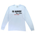 Travis Scott Birds The Ends Long Sleeve Tee Blue Hoodie, Sweatshirt | RetroVerseTees.com