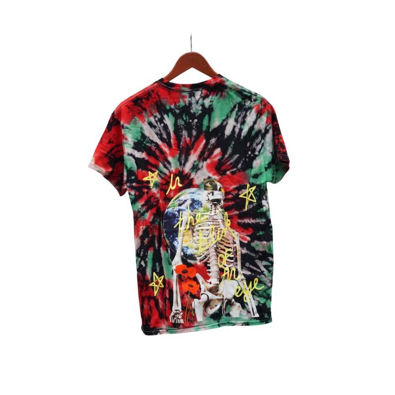 Travis Scott Blink Of An Eye Europe Tour Tee Tie-Dye (93665-352) Mens Size S-2XL Hoodie, Sweatshirt | RetroVerseTees.com