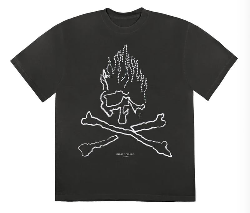 Travis Scott Cactus Jack For Mastermind Skull T-shirt Blac (CJFM-SS02) Size S-XL Hoodie, Sweatshirt | RetroVerseTees.com