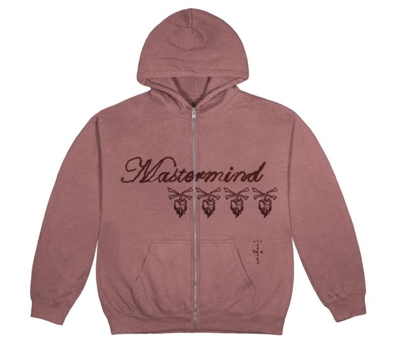 Travis Scott Cactus Jack For Mastermind Skull Zip Up Hoodie CJFM-HZ07 Size S-XXL T-Shirts, Sweatshirt | RetroVerseTees.com