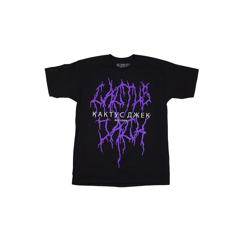 Travis Scott DJ Screwed Up Click Lightning Tee Black (93665-245) Mens Size S-XXL Hoodie, Sweatshirt | RetroVerseTees.com