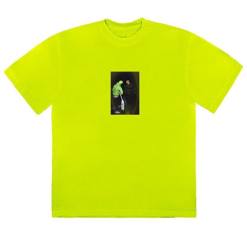 Travis Scott Jackboys Photo Tee II Neon Hoodie, Sweatshirt | RetroVerseTees.com