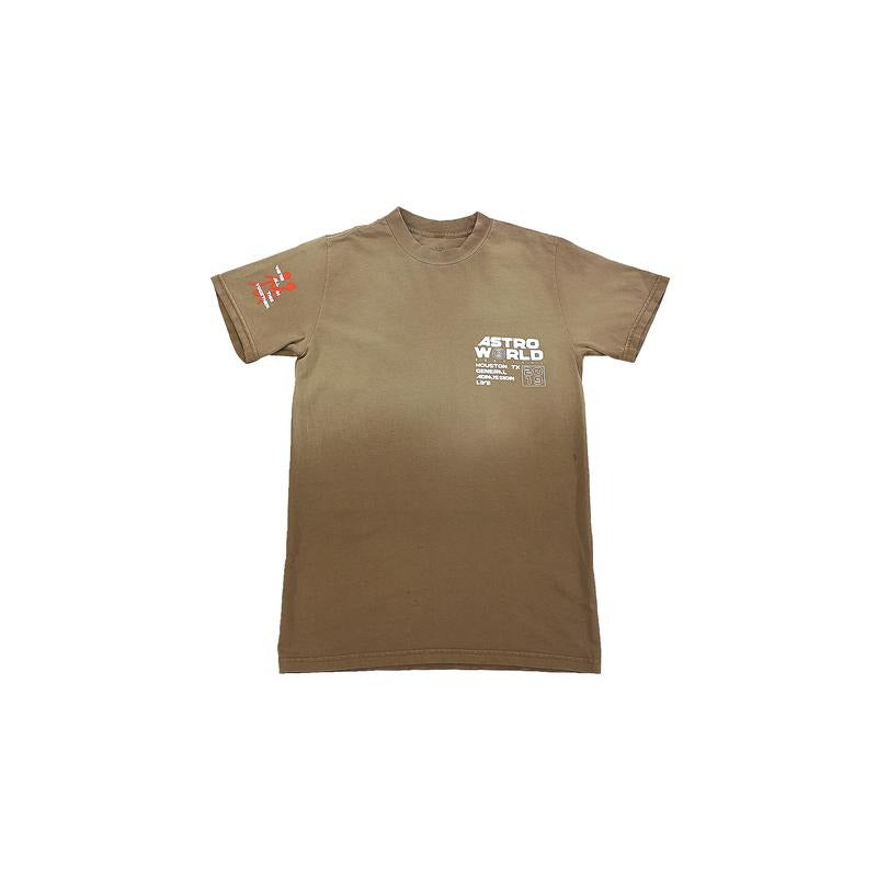 Travis Scott Official Souvenir Tee Brown (93665-363) Size S-2XL Hoodie, Sweatshirt | RetroVerseTees.com