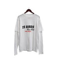 Travis Scott TS Birds The Ends Long Sleeve Tee White (TSCJ-LS009) Men Size S-2XL Hoodie, Sweatshirt | RetroVerseTees.com