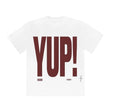 Travis Scott Yup Franchise Promo T-Shirt 'White' Hoodie, Sweatshirt | RetroVerseTees.com