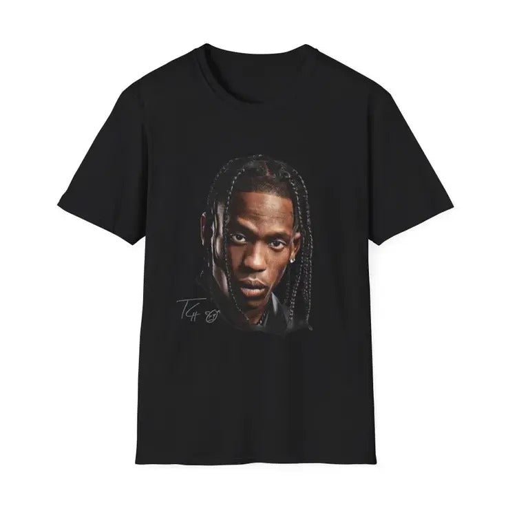 Travisss Graphic Tee, Rapper Hip Hop T-Shirt Hoodie, Sweatshirt | RetroVerseTees.com