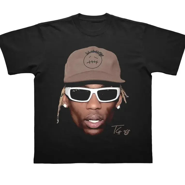 Travisss T-Shirt, Concert Fan Graphic Tee, Vingate Hip Hop T-Shirt, Rapper T Shirt Hoodie, Sweatshirt | RetroVerseTees.com