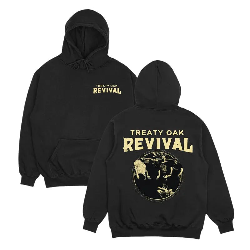 Treaty Oak Revival 2025 Tour Hoodie, Vintage Country 80s Shirt, Country Music Tee, Western Style, Ideals Gift For Fans...