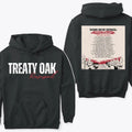 Treaty Oak Revival Damn Near Normal World Tour 2024 Hoodie - Unique album cover design with pool balls and, Ideal for...