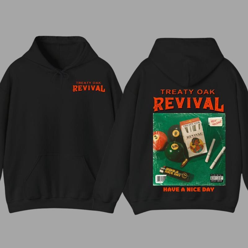 Treaty Oak Revival Hoodie -Sweatshirt- Tshirt, Celebrate The Unique Atmosphere Of Revival Culture, For Men, For Women