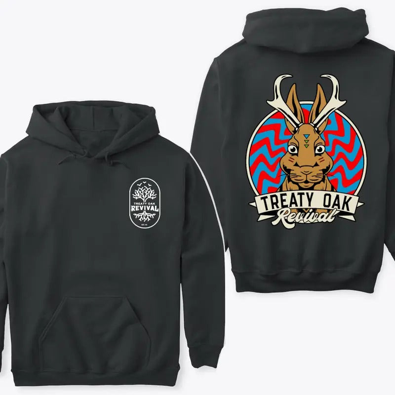 Treaty Oak Revival Jack Rabbit Hoodie, Sweatshirt, T-Shirt , 2 Sided Printed Shirt, Treaty Oak Revival Shirt For Men And...