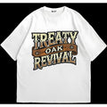 Treaty Oak Revival T-Shirt Ultimate Gift for Fans Minimalist Graphic Streetwear Graphic Hoodie, Sweatshirt