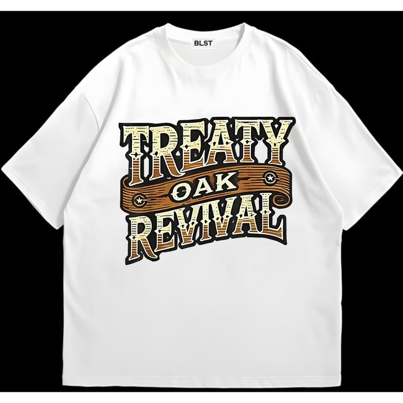 Treaty Oak Revival T-Shirt Ultimate Gift for Fans Minimalist Graphic Streetwear Graphic Hoodie, Sweatshirt