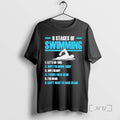 Trending 6 Stages Of Swimming Lets Do This T-Shirts, Hoodie, Sweatshirt | RetroVerseTees.com