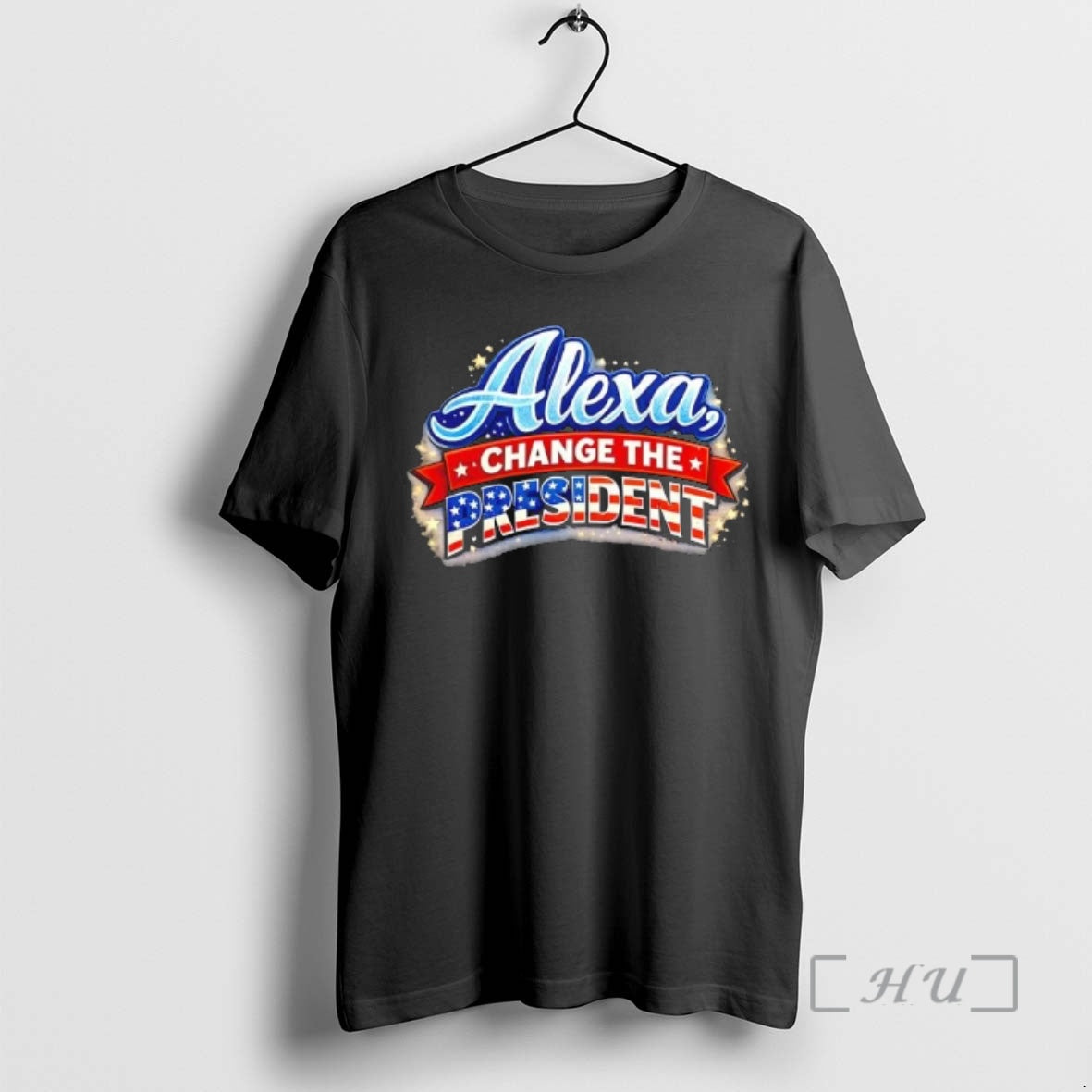 Trending Alexa Change The President American Flag T-Shirts, Hoodie, Sweatshirt | RetroVerseTees.com