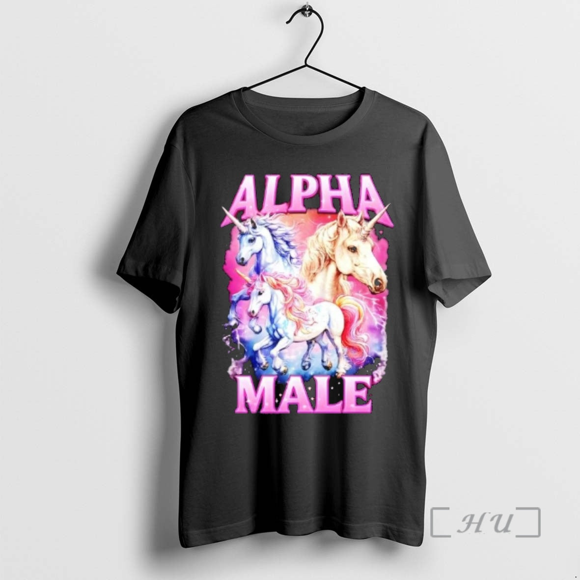 Trending Alpha Male Magical Unicorn Graphic T-Shirts, Hoodie, Sweatshirt | RetroVerseTees.com
