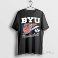 Trending Byu Cougars Basketball Net Retro Swish T-Shirts, Hoodie, Sweatshirt | RetroVerseTees.com