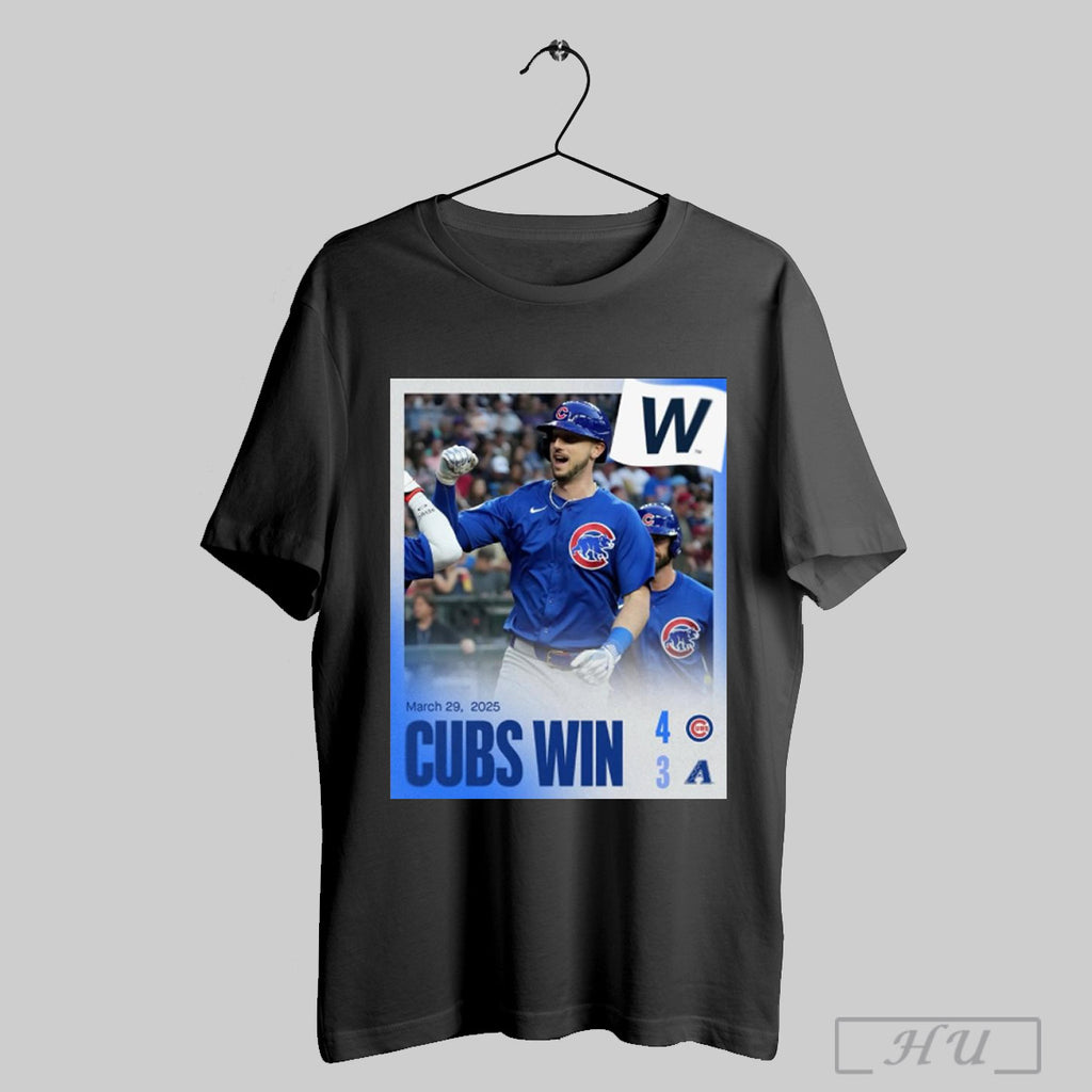 Trending Back In The Win Column Mlb Chicago Cubs Win 4 3 Arizona Diamondbacks Final