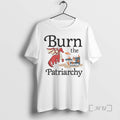 Trending Burn The Patriarchy Circle T-Shirts, Hoodie, Sweatshirt | RetroVerseTees.com