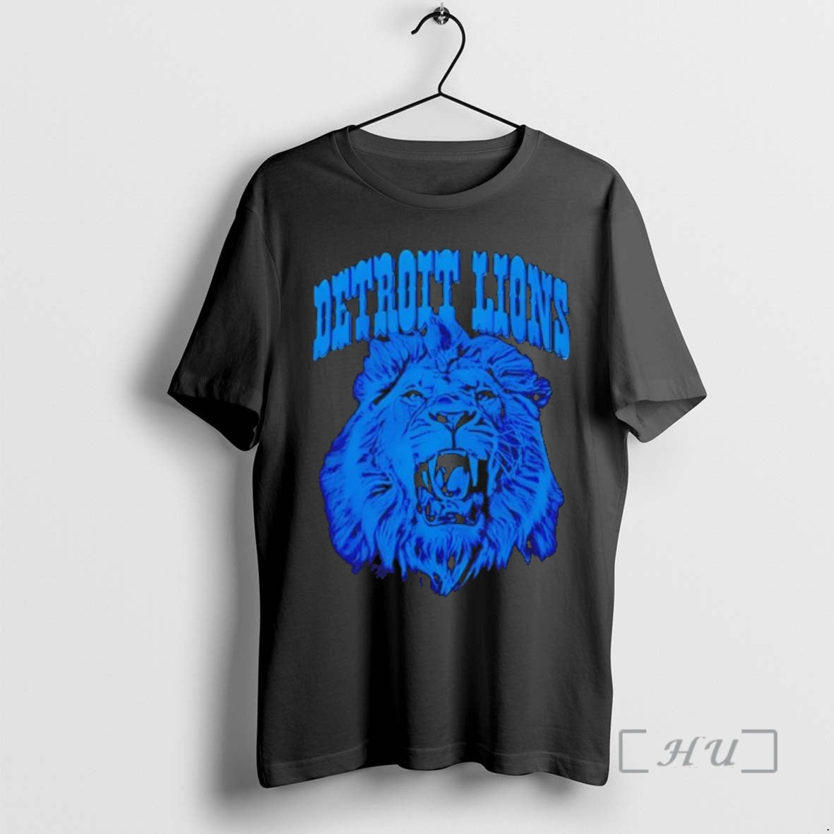 Trending Detroit Lions Mens Black Mascot City Black T-Shirts, Hoodie, Sweatshirt | RetroVerseTees.com