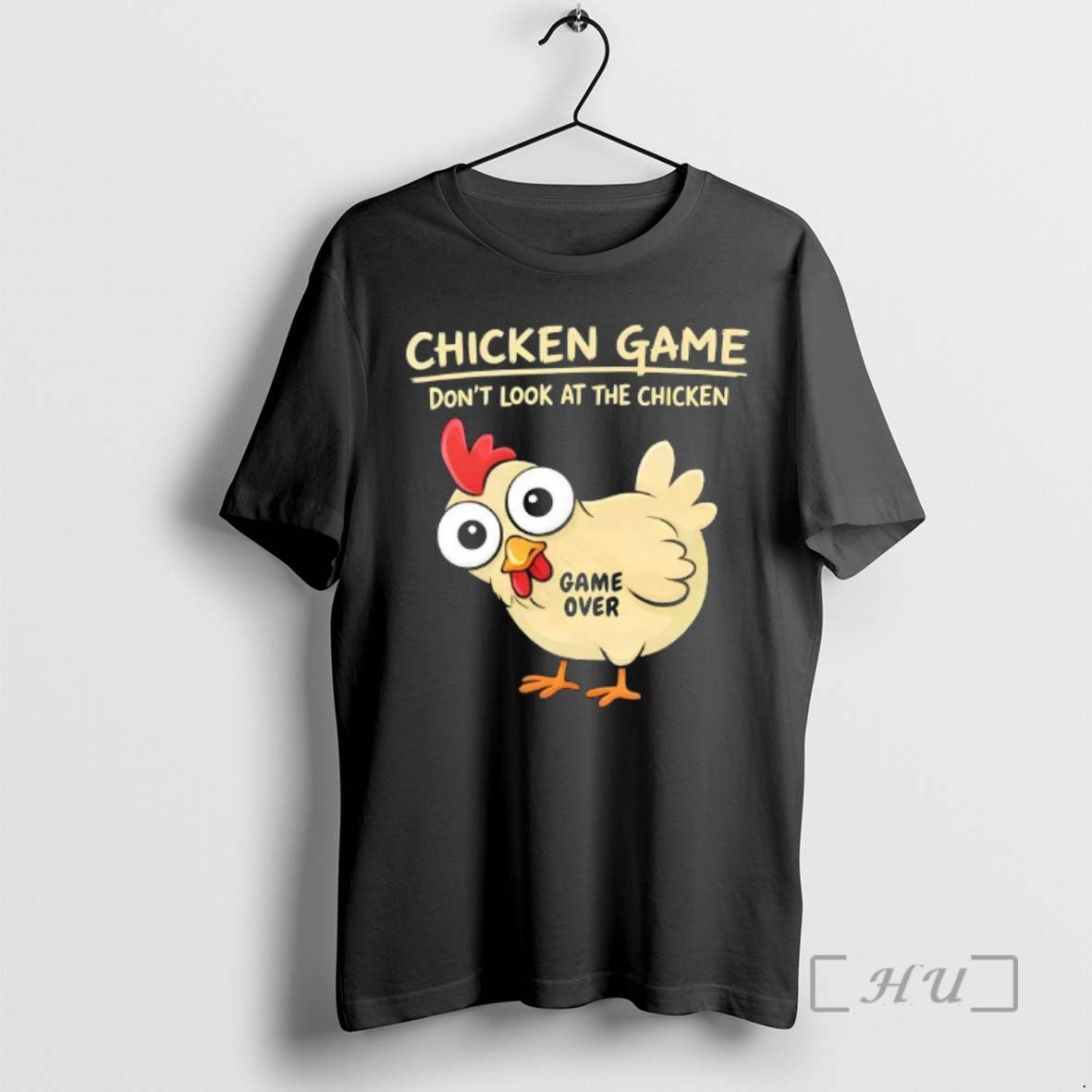 Trending Dont Look At The Chicken Game Over Advanced T-Shirts, Hoodie, Sweatshirt | RetroVerseTees.com