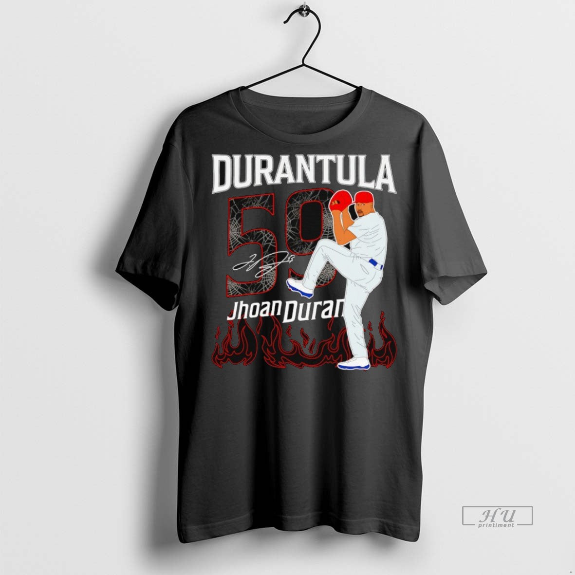 Trending Durantula 59 Jhoan Duran Philadelphia Phillies Baseball Signature Shirt Sweater