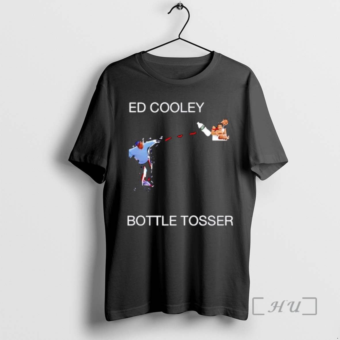 Trending Ed Cooley Georgetown Coach Throwing Bottle Tosser Graphic T-Shirts, Hoodie, Sweatshirt | RetroVerseTees.com