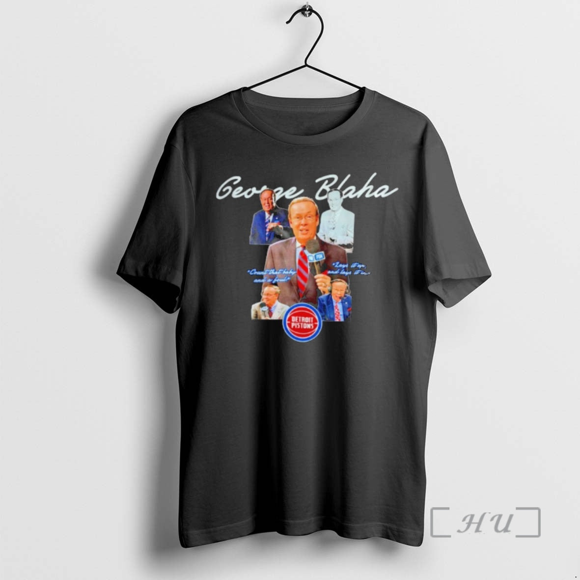 Trending George Blaha Detroit Pistons Count That Baby And A Foul Premium T Shirts Sweater Hoodie, Sweatshirt