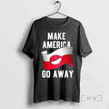 Trending Greenland Flag Maga Make America Go Away T-Shirts, Hoodie, Sweatshirt | RetroVerseTees.com