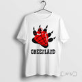Trending Greenland Green Day Logo Parody T-Shirts, Hoodie, Sweatshirt | RetroVerseTees.com