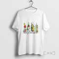 Trending Grinch Cindy Lou Who And Max The Dog Winter Merry Christmas Premium T Shirts Hoodie, Sweatshirt | RetroVerseTees.com