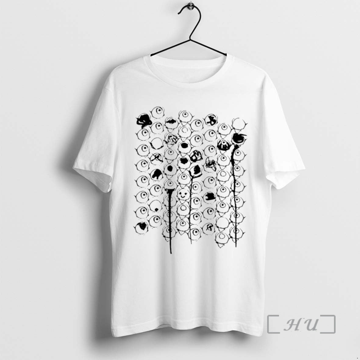 Trending Guqqie White Eye Circle T-Shirts, Hoodie, Sweatshirt | RetroVerseTees.com
