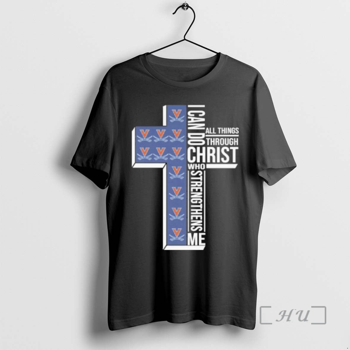 Trending I Can Do All Things Faith And Sports Virginia Cavaliers College Basketball Premium T-Shirts, Hoodie, Sweatshirt